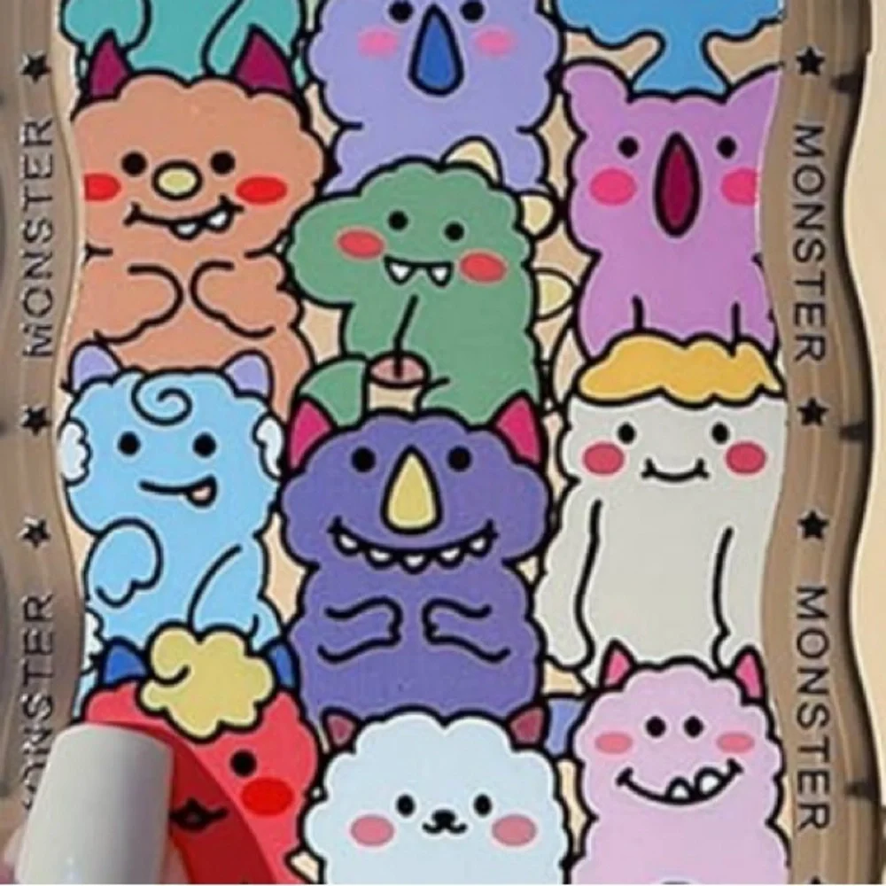5for$10 Monsters iPhone 12 Case, Cute Cartoon Bear Animal Lanyard Wrist Strap
